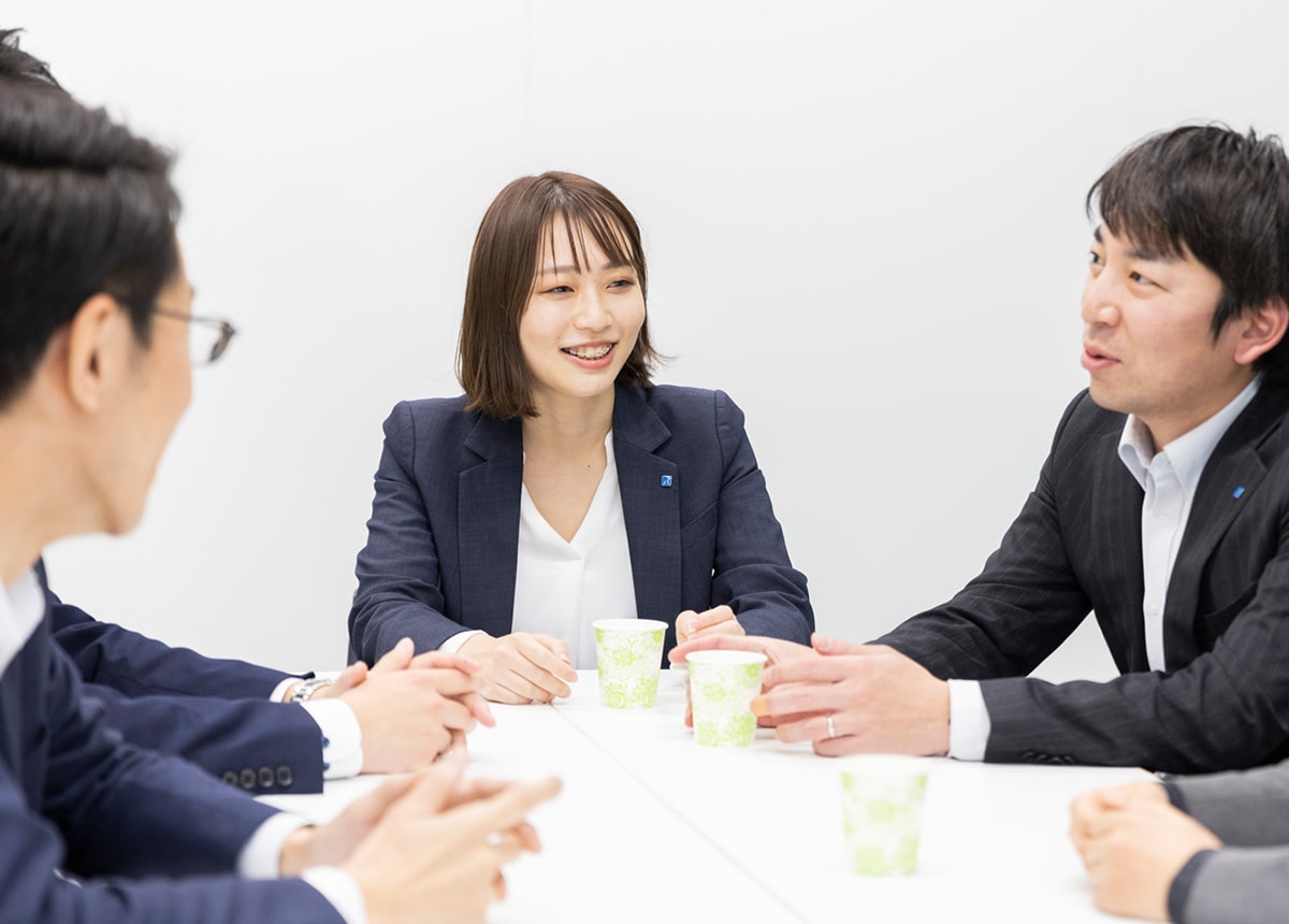 研修後はリフレッシュルームでひと息